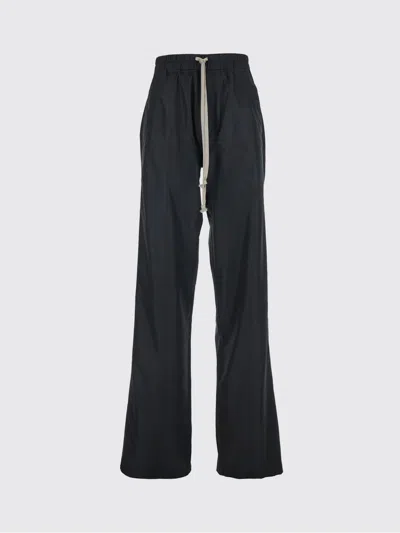 Moncler Genius Rick Owens + Moncler Rick Owens X Moncler Collaboration Wide-leg Nylon Trousers With Drawstring Wais In Black