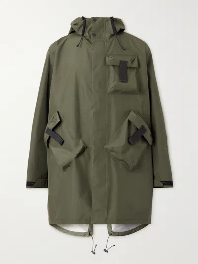 Moncler Genius Moncler X Salehe Bembury Menger Parka In Dark Green
