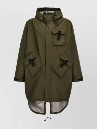 Moncler Genius Moncler X Salehe Bembury Menger Parka In Dark Green