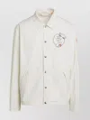 Moncler Genius Satsuma Shacket In Canvas And Nylon In White