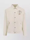 Moncler Genius Satsuma X Gilga Farm Designed Cotton Blend Jacket In Neutral