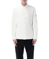 Moncler Genius Moncler X Frgmt Down Shirt Jacket In White