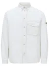 Moncler Genius Padded Shirt Jacket In White