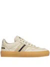Moncler Genius Moncler X Palm Angels Beige Low Top Sneakers In Multicolor