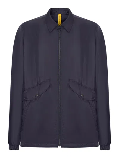 Moncler Genius Sopdu Moncler X Mercedes-benz By Nigo Shirt Jacket In Blue