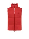 Moncler Genius Sparky 1 Moncler Asap Rocky Sleeveless Down Jacket In Red