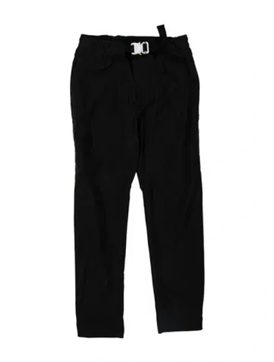 Pre-owned Moncler Genius Striped Chinos In Black