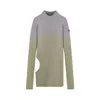Moncler Genius Moncler X Rick Owens Subhuman Cut Out Cashmere Sweater In Grey