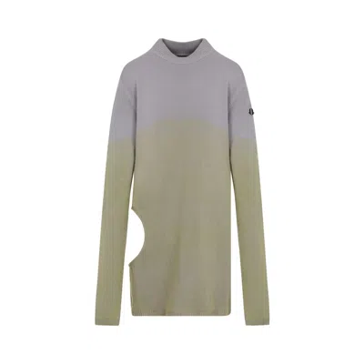 Moncler Genius Subhuman Cashmere Sweatshirt For Women In Grey
