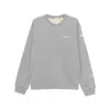 Moncler Genius Maxi Logo Cotton Sweatshirt In Blue