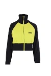 Moncler Genius Block Design High Collar Long Sleeves In Yellow