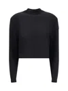 Moncler Genius Sweatshirt By Moncler X Ee72 By Edward Enninful In Viscose And Neoprene In Black