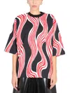 Moncler Genius Jw Anderson Graphic T-shirt Crossbar In Multi