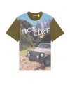 Moncler Genius T-shirt With Moncler X Mercedes-benz By Nigo Print In Winter Moss