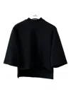 Moncler Genius X Ee72 By Edward Enninful Neoprene T-shirt In Black
