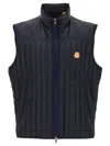 Moncler Genius X Gilga Farm By Donald Glover Tangerine Down Vest In Blue