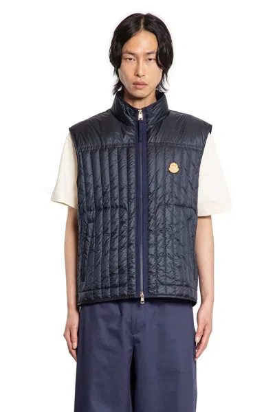 Moncler Genius Tangerine Vest In Blue