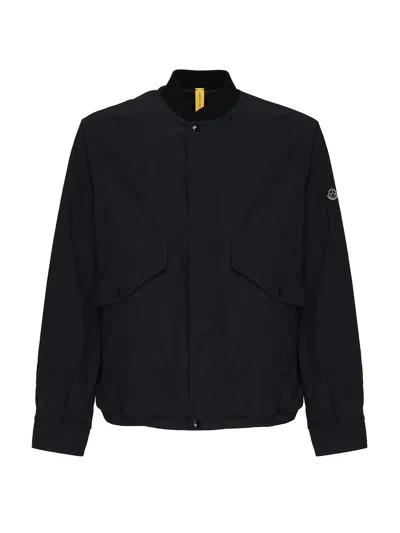 Moncler Genius Tatenen Jacket In Technical Fabric In Blue