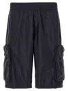Moncler Genius Shorts Moncler X Mercedes Benz By Nico Cargo Shorts In Blue