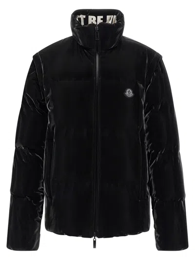 MONCLER GENIUS THROTTLE PUFFER JACKETS BLACK