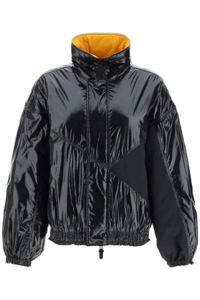 Moncler Genius Tompinks Jacket With Maxi Patch In Nero
