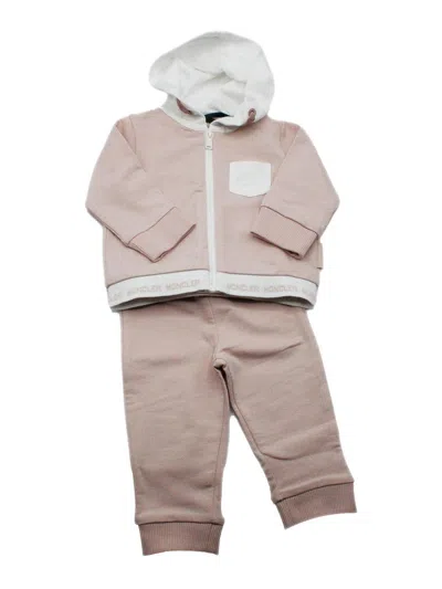 Moncler Genius Kids' Track Suit In Gray
