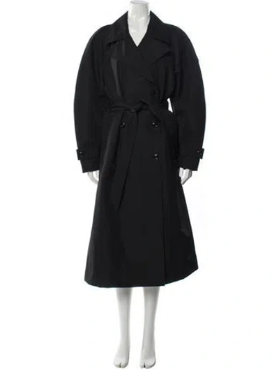 Pre-owned Moncler Genius Trench Coat In Gray