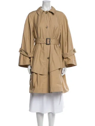 Pre-owned Moncler Genius Trench Coat In Neutral