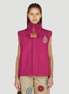 Moncler Genius 1 Moncler Jw Anderson 'tryfan' Canvas Vest In Pink