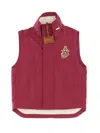 Moncler Genius Quilts In Burgundy