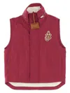 Moncler Genius 1 Moncler Jw Anderson 'tryfan' Canvas Vest In Fuchsia