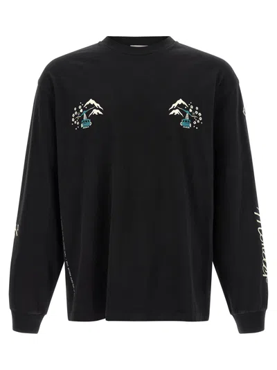 Moncler Genius T-shirt Moncler X Fragment In Black