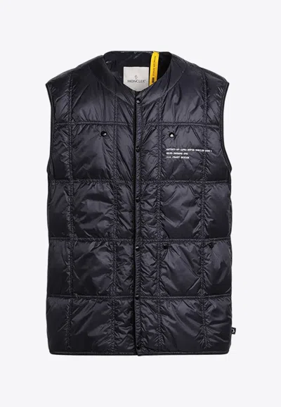 MONCLER GENIUS VAILE LOGO PADDED VEST