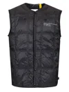 Moncler Genius Vaile Padded Vest In Blue