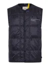 Moncler Genius Vaile Padded Vest In Blue