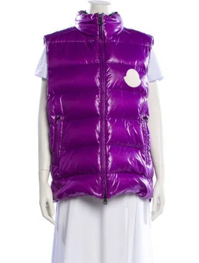Pre-owned Moncler Genius Vest In Purple