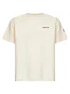Moncler Genius Moncler X Gilga Farm Designed By Donald Glover Cotton T-shirt In Neutral