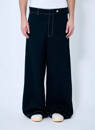 Moncler Genius Wide-leg Pants In Black