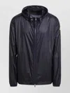 Moncler Genius Windbreaker With Hood And Elastic Cuffs In Black