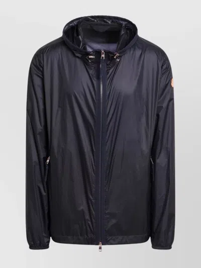 Moncler Genius Windbreaker With Hood And Elastic Cuffs In Black
