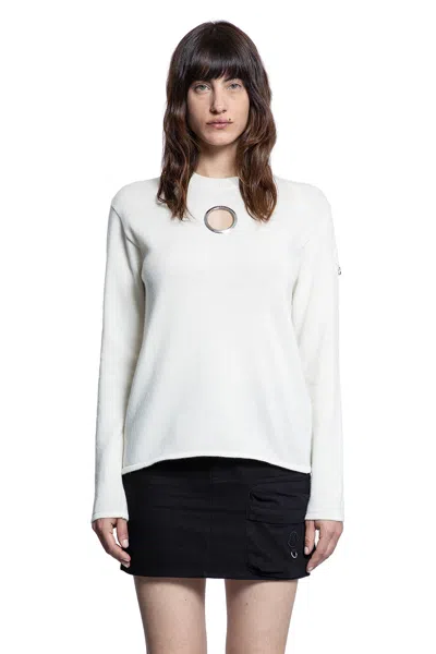 Moncler Genius 6 Moncler X Willow Smith - Crew-neck Wool Sweater In White