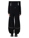 Moncler Genius Women's 2-in-1 Cotton Trousers In Black