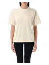 Moncler Genius Women's Embossed Logo T-shirt In White