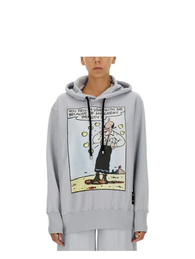 MONCLER GENIUS WOMEN'S OLIVIA PRINT SWEATSHIRT