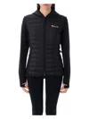 Moncler Genius Padded Zip-up Hoodie In Black