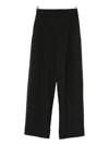 Moncler Genius Wool Blend Trousers In Black