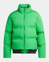 Moncler Genius X A$ap Rocky Men's Rally Short Down Jacket In Gray