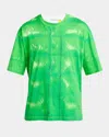 Moncler Genius X A$ap Rocky Men's Short-sleeve Graphic T-shirt In Green