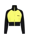 Moncler Genius Block Design High Collar Long Sleeves In Black