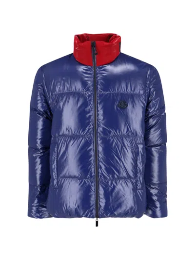 Moncler Genius X Asap Rocky 'throttle' Reversible Down Jacket In Red